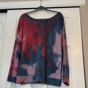 Vibrant Tie-Dye Long Sleeve Top